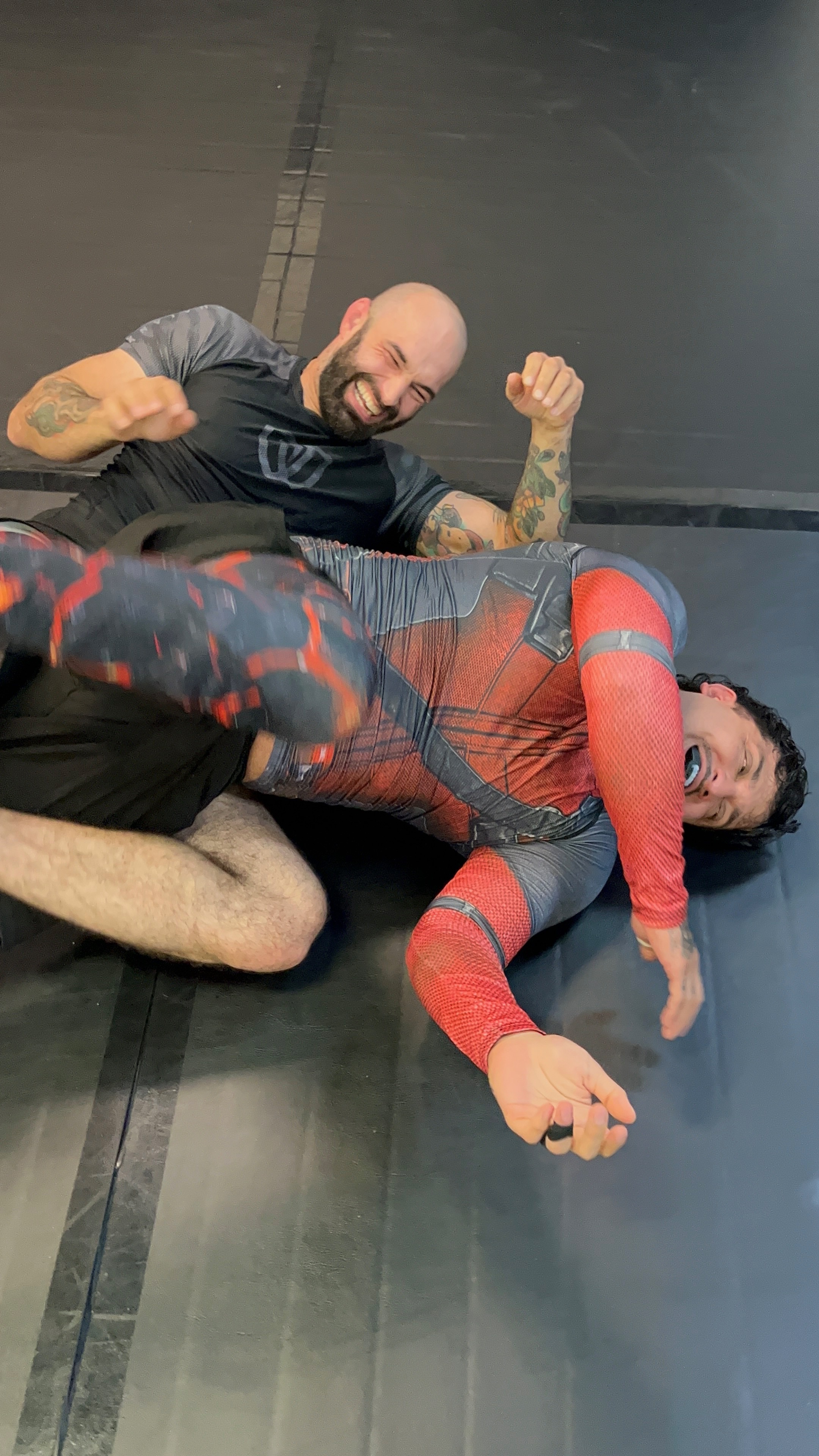 Jesse and Omar Sparring